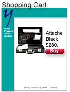 E-commerce shopping cart